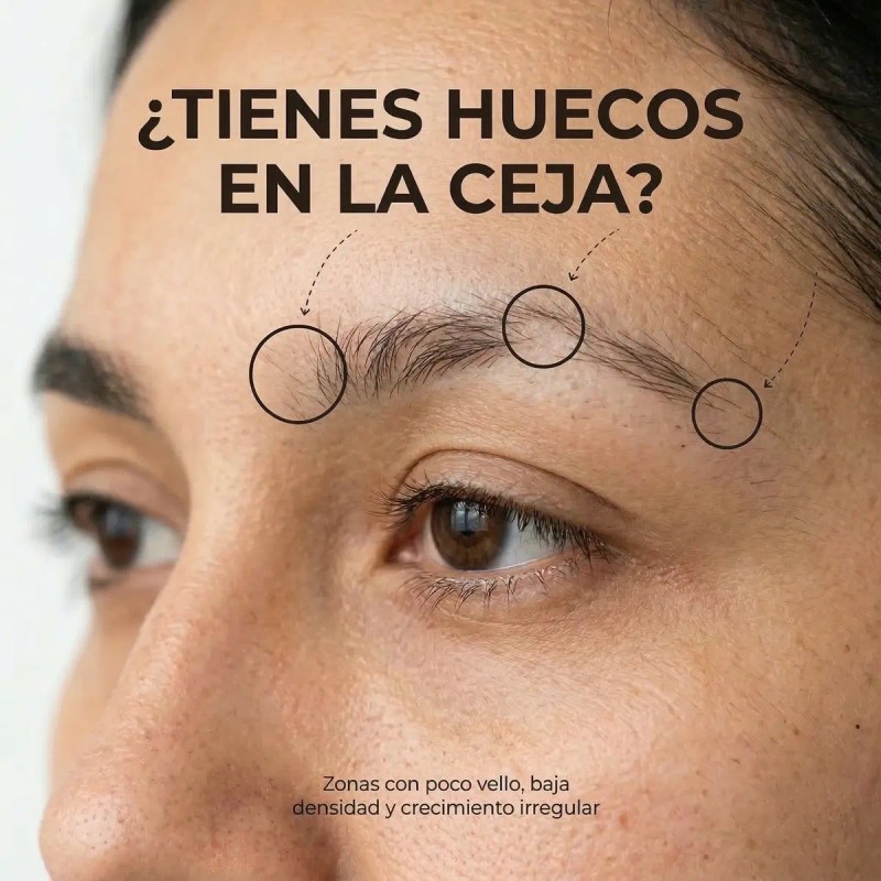 Gel Crecimiento Cejas Volosy | Mayor Densidad Natural