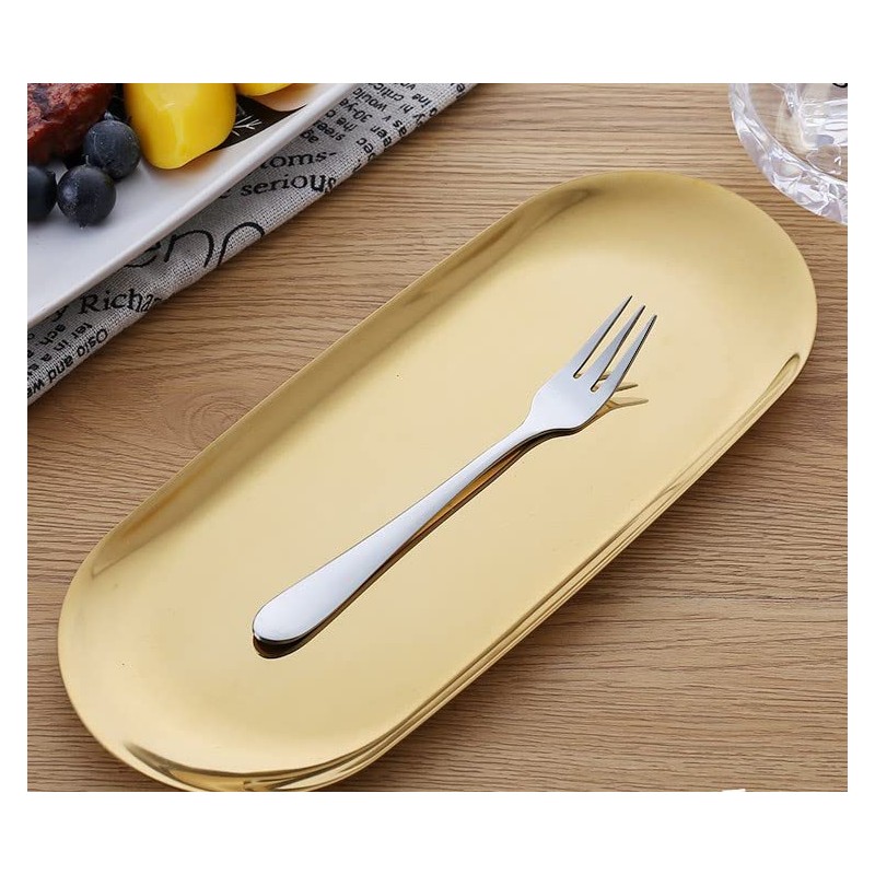 Starter Small Forks Set of 6, Dessert Forks, Stainless Steel,