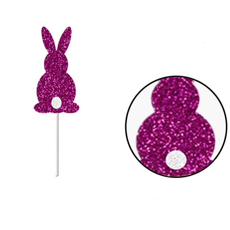 AVMBC Easter Cupcake Toppers Bunny Cupcake Toppers Carrot Cupcake Toppers