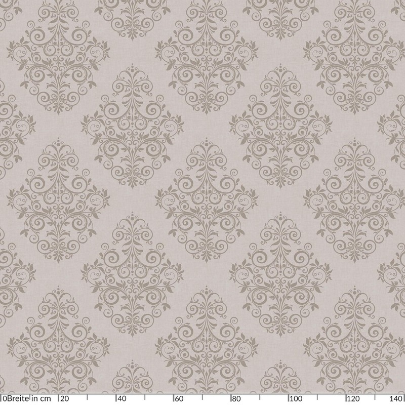 Anro Oilcloth Tablecloth, Oilcloth Wax Tablecloth, Tendril Pattern, 220 x