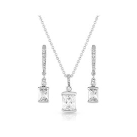 Montana Silversmiths Western Lifestyle Crystal Jewelry Set (Practically Perfect)