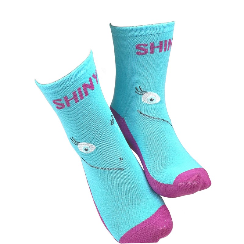 Dinosaur Train Girls Fun Shiny Silly Crazy Dinosaur Kids' Socks