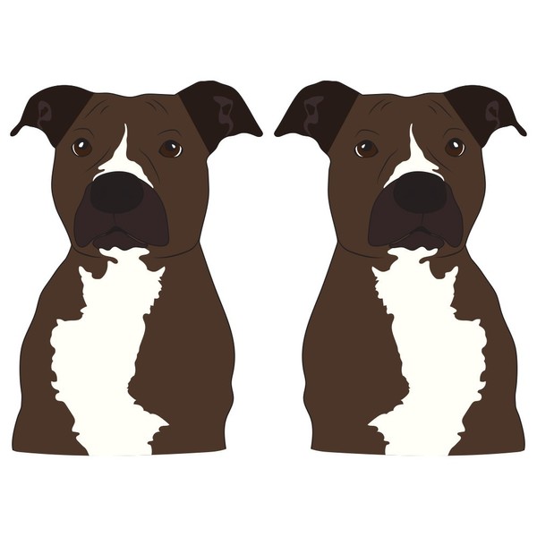 Pit Bull Terrier Decal | Indoor/Outdoor | Dog Lover Super