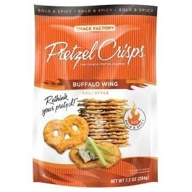 Snack Factory Buffalo Wing Pretzel Crisps 7.2 Oz. (2 Pack)