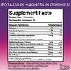 Potassium Magnesium Gummies 500 mg Sugar-Free Magnesium Glycinate Supplement with
