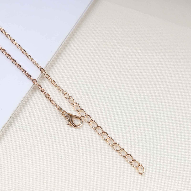 Inilbran Boho Crystal Evil Eye Necklace Gold Rhinestone Demon Eye