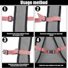 AZWOOD Backpack Adjustable Chest Strap, Pack of 2 Chest Straps