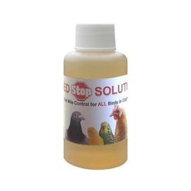 Red Stop Solution 100ml Red Mite Control in Water for Poultry, Aviary Birds