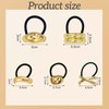 5 Pcs Hair Accessories, Metall Haarmanschetten, Haarschmuck Gold Women Hair