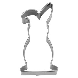 Staedter Rabbit with Lop Ear Cookie Cutter, 8.5 cm, Stainless Steel, Silver, 30 x 30 x 30 cm