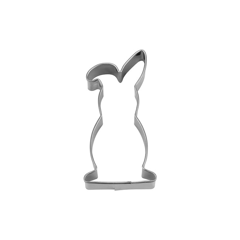 Staedter Rabbit with Lop Ear Cookie Cutter, 8.5 cm, Stainless