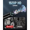 KAIWEETS 8-LED HD Borescope Camera - IP67 Waterproof Endoscope for