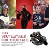 FRCOLOR Half Mask, Halloween Cosplay, Tendog, Devil, Scary, Masquerade, Costume,