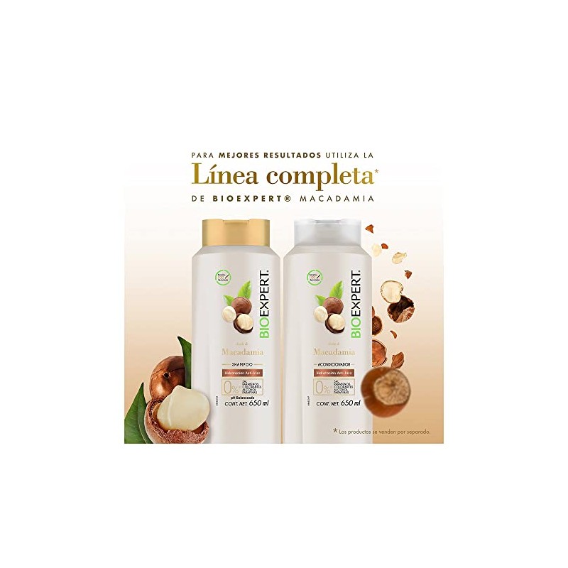 Bioexpert Acondicionador Macadamia Anti Frizz 650 ml