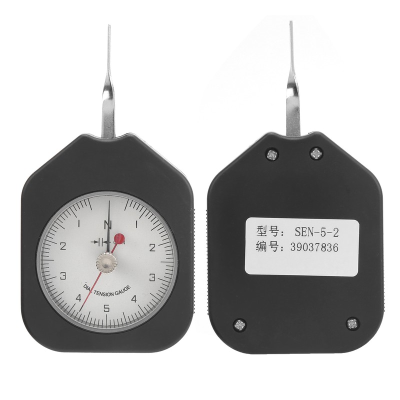 SEN‑5‑2 Tension Meter Gauge Force Gauge Tension Meter Double Needle