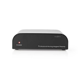 NEDIS Equalizer Preamplifier – Connections – Input: 1x RCA – Connections – Output: 1x RCA – 2 Channels – Turntable/Phono – Automatic – Black