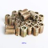 Aopin Threaded Inserts Nut Threaded Fastener Connector Hex Drive Threaded