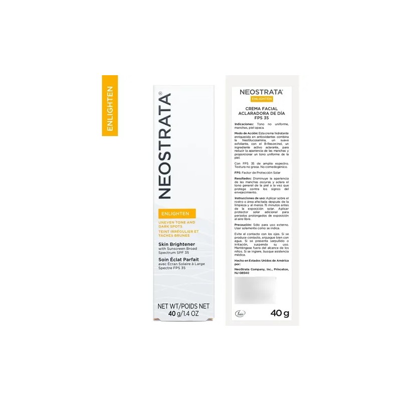 Neostrata Enlighten Skin Brightener Fps35 40 Ml