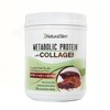 NaturalSlim 3 Energy Protein Collagen Shake with Monkfruit, 20g Collagen,