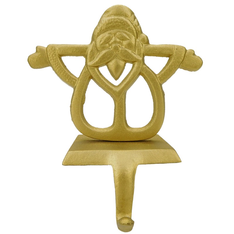 Christmas Concepts® Gold Santa Stocking Hanger (D12)