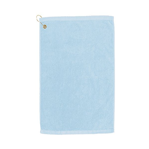 TowelSoft (2X Pcs Premium Velour Golf Towel with Corner Hook
