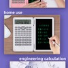 Calculator with Notepad Portable 10 Digits LCD Display Scientific Calculator