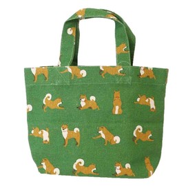 Friends Hill VW-270-138 Mini Tote Shibatazu, Green