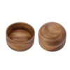Wooden Men Shaving Bowl Burr Free Compact Shaving Cream Cup