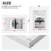 Egofine 4x6 Picture Frames Set of 4, Made of Solid