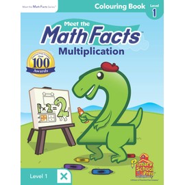 Meet the Math Facts - Multiplication Level 1 Colouring Book
