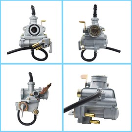 GENRICS Carburetor with Throttle Cable Replacement for Honda CT70 Trail CT70H 1969-1977