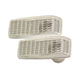 Indicator Side Indicator Clear R=Li for Mercedes 190 W201 W124 S124 1982-2001, Transparent