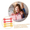 Gogogmee 2-Pair Wooden Kids Exercise Dumbbells Small Hand Weights for