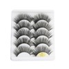 5 Pairs False Eyelashes Natural Fake Eyelashes Fluffy Hand-made Eyelashes