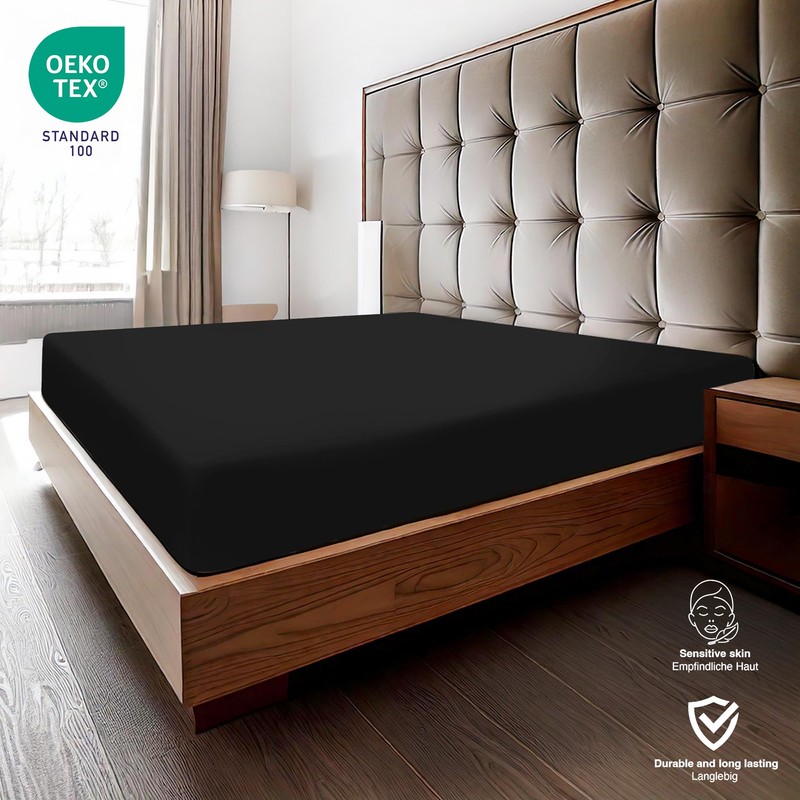 Fitted Sheet 160 x 200 cm - 35 cm Deep