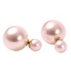 DOLCE LUCCI Double Pearl Earrings, Large, For Women, Valentine’s Day
