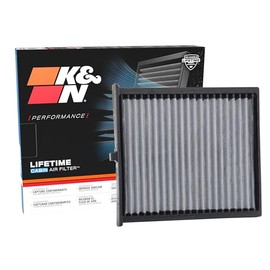 K&N Filtro de aire de cabina premium: alto rendimiento, lavable, flujo de aire limpio a su cabina: diseñado para modelos de vehículos Mazda 2012-2019 