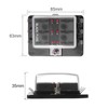 6 Way Circuit Blade Fuse Box Block Holder With LED
