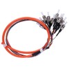 Fiber Pigtail Cable 12 Cores Multimode St UPC MM-0.9 for
