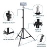 Bluelander Lampara Aro De Luz Led De 10 Pulgadas Con
