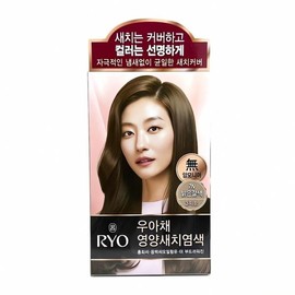Ryo Uwachae Gray Hair Dye 7N Light Brown Hair Color Brown Dye Cream Hair Tone Friend Cash on Delivery or Pay upon Order / 려 우아한채 새치 염색제 7N 밝은갈색 헤어 컬러 브라운 염색 제 크림 모발 톤 프렌드 착불 또는 주문시 결제