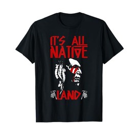 It's All Native Land American Native Funny T-Shirt