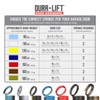 DURA-LIFT Heavy Duty Extension Garage Door Spring 2-Pack (130 lb.)