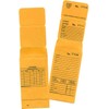 100 Jewelry Repair Envelopes Numbered in Consecutive Order in Yellow