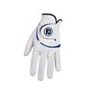 FootJoy WeatherSof Men's Golf Glove, White/Blue