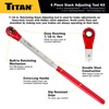 Titan 85569 4-Piece Slack Adjusting Tool and Wrench Kit