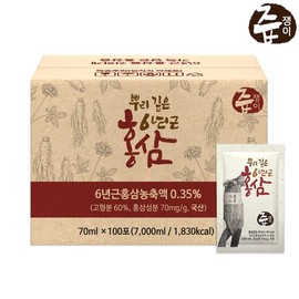 Jupeojangi 홍삼즙 100포 실속형 100 Sachets of Red Ginseng Extract – Value Pack