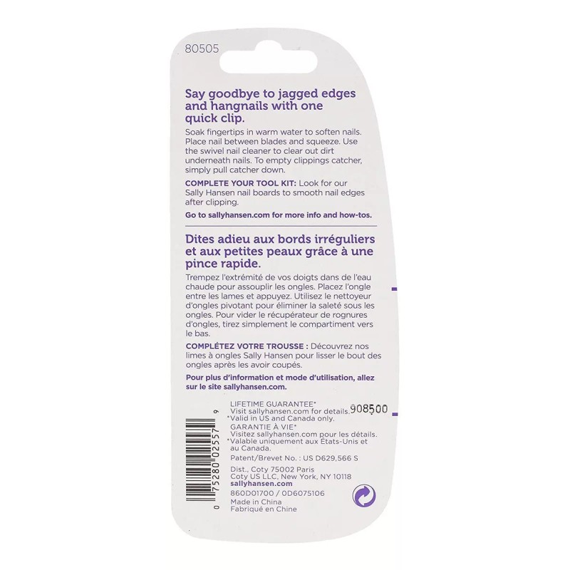 Sally Hansen Beauty Tools, Clip N Catch-control Grip Nail Cl