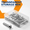 (Pack of 40) M4 x 45 mm Rounded Head Screws
