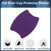 INFINAUTO 3D Car Door Handle Scratch Protector, 68x85mm Car Door